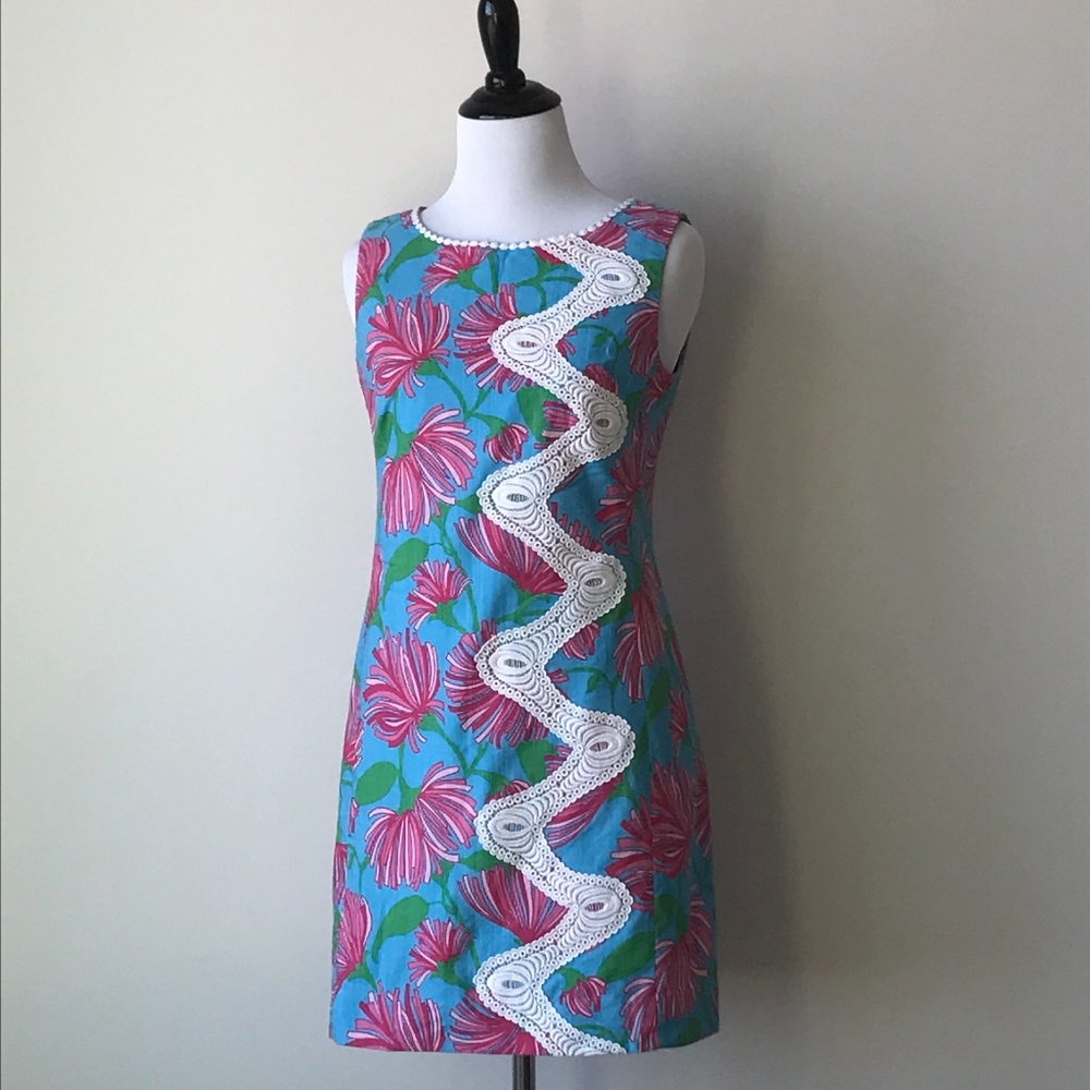 Lilly Pulitzer Resort Shift Dress Sz 0
